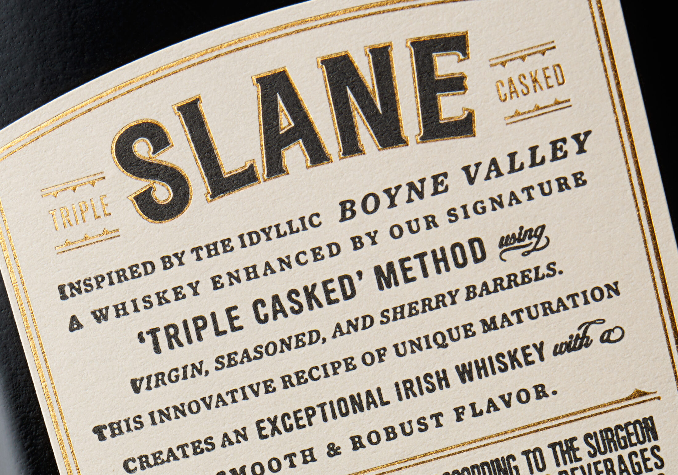 Slane Irish Whiskey - Chad Michael Studio